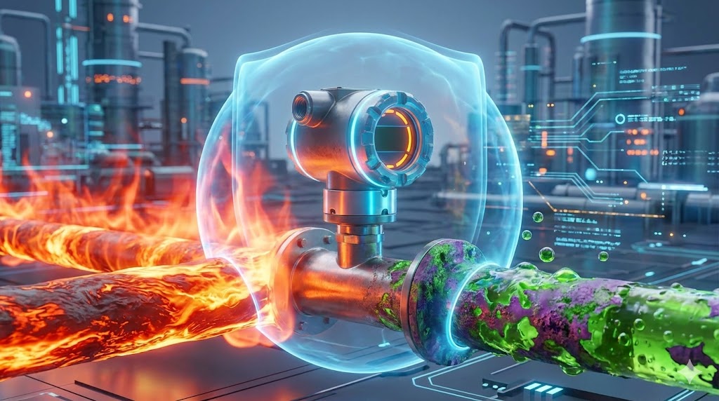 چگونه دقت ترانسمیتر فشار را در محیط‌های دما بالا یا خورنده حفظ کنیم؟ ۵ نکته کلیدی برای پایداری بلندمدت