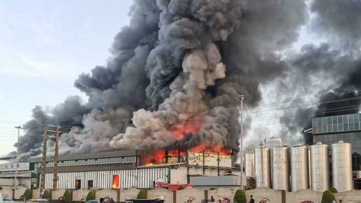 آتش سوزی کارخانه کاله؛ خرابکاری یا حادثه؟