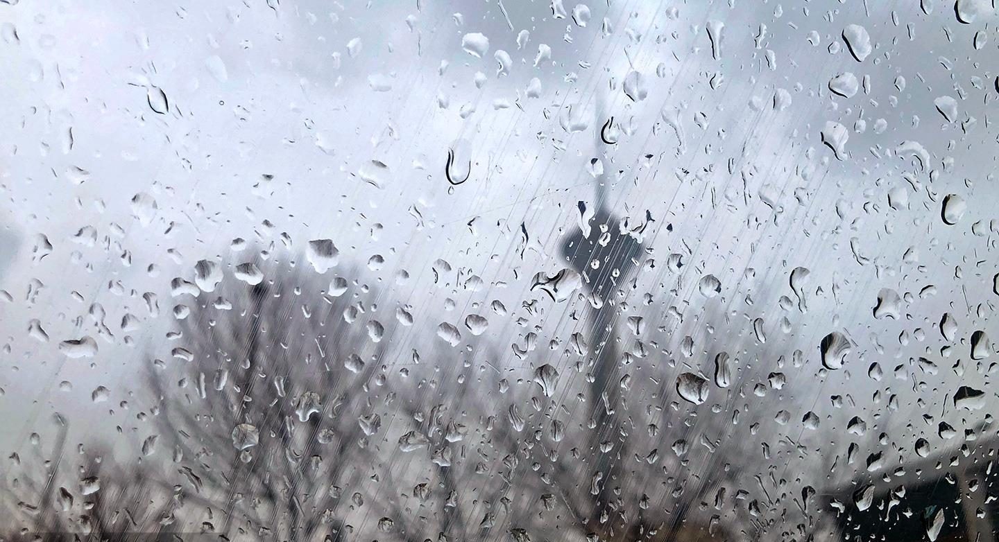 بارش برف و باران در تهران