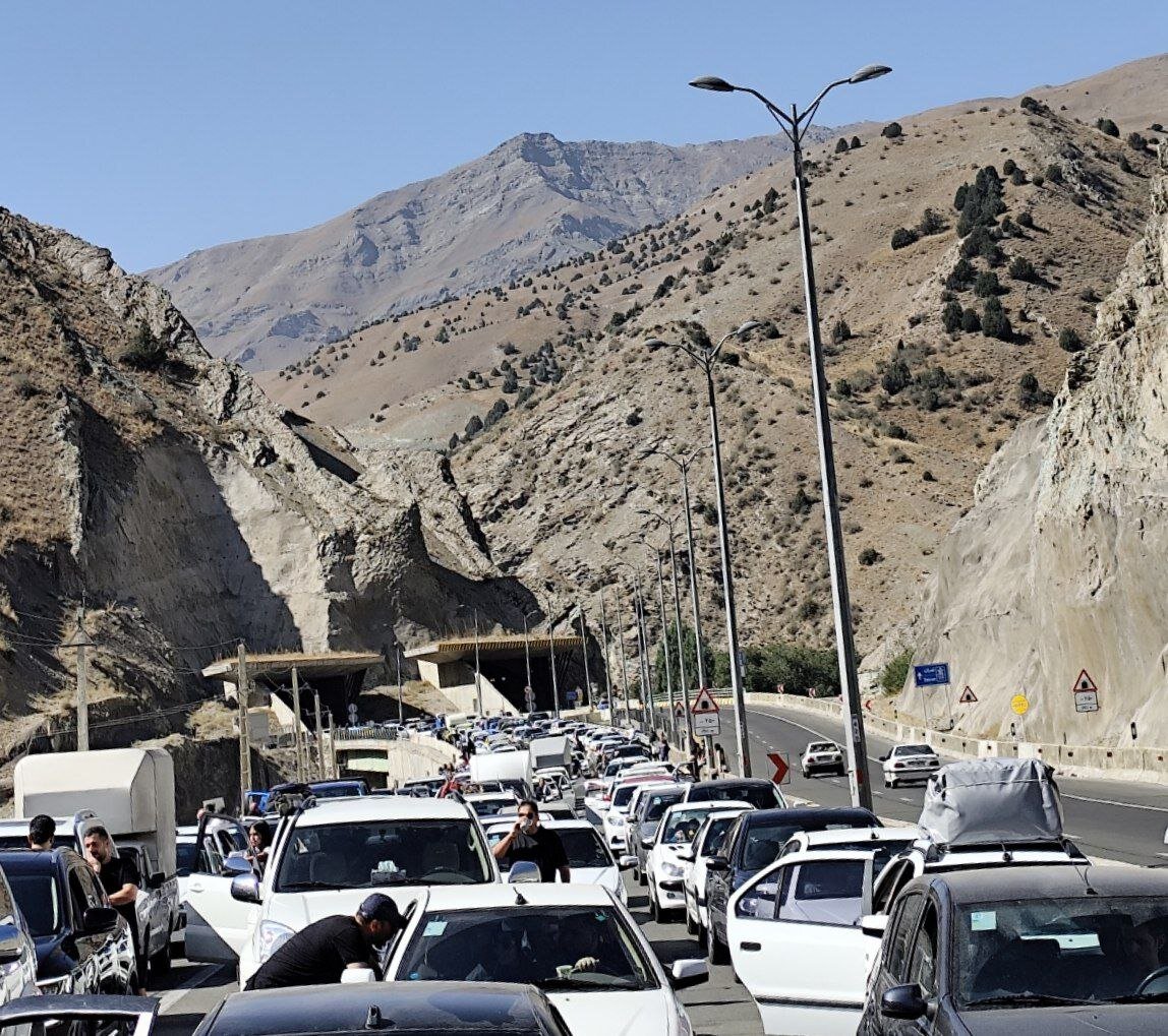 ترافیک چالوس و هراز نفس‌گیر شد