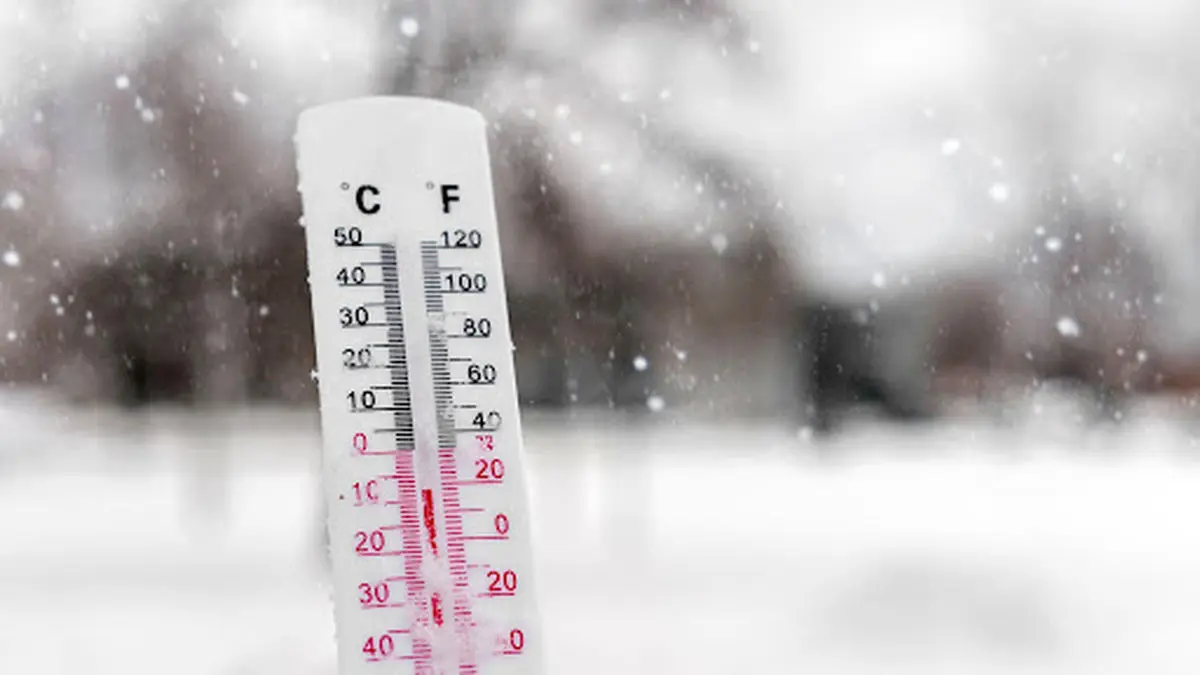 هشدار یخبندان در ۲۹ استان