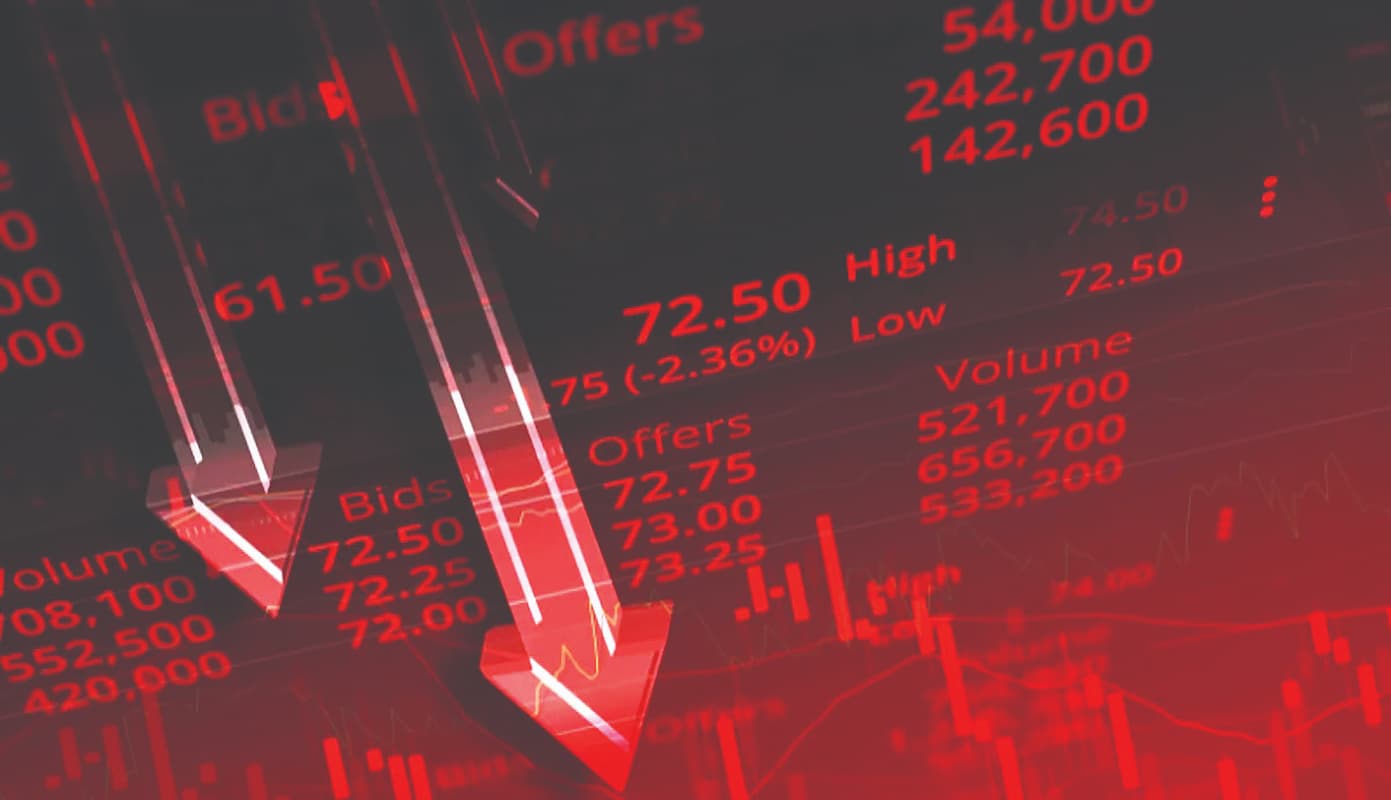 سقوط آزاد بورس