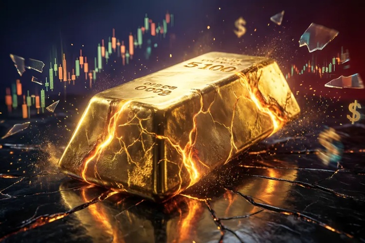 سقوط قیمت طلا: انس جهانی طلا به زیر ۴۹۰۰ دلار رسید