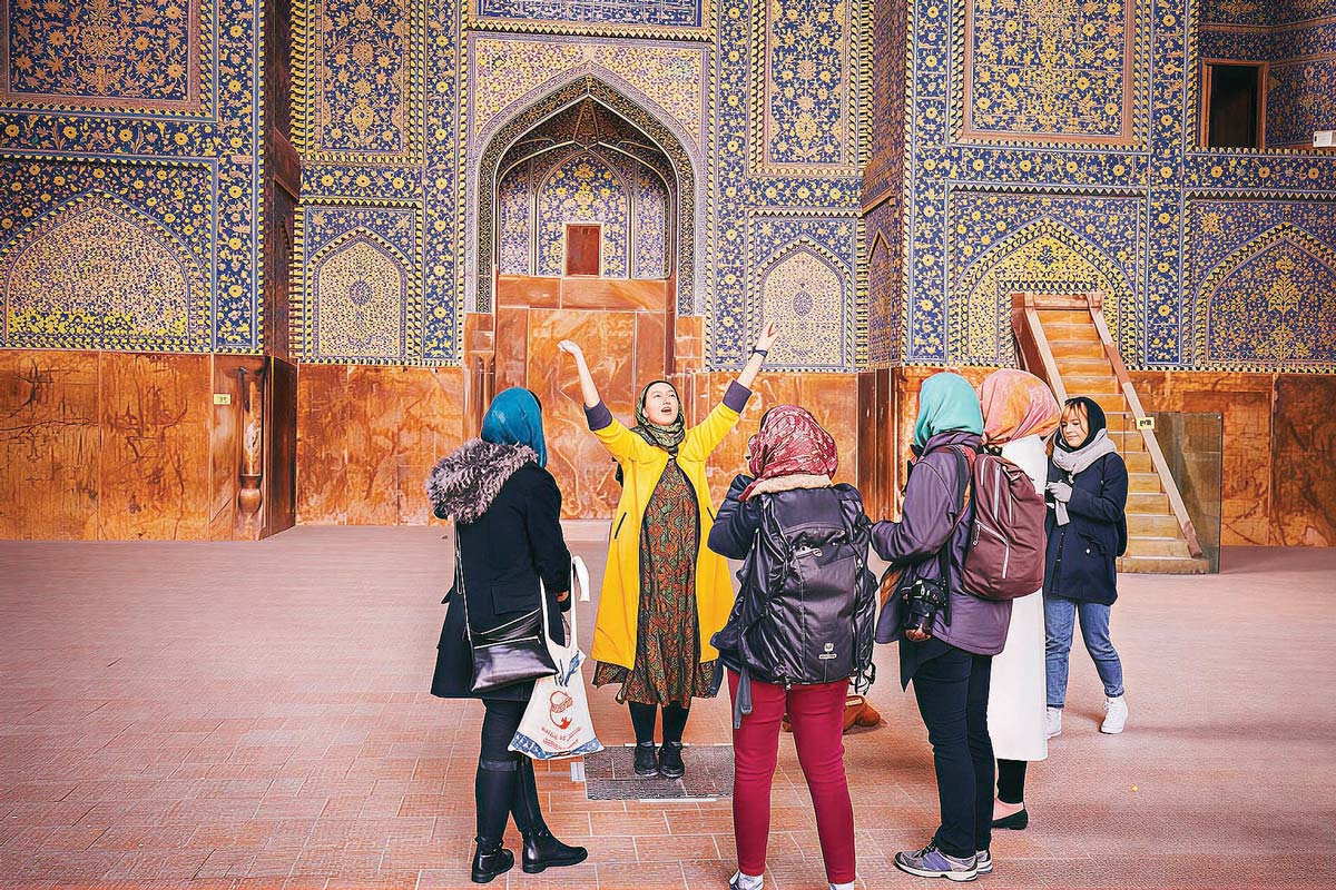 نفس‌تنگی گردشگری ایران