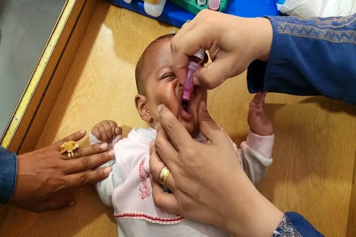 واکسیناسیون بیش از ۱۶ هزار کودک زیر ۵ سال در طرح تکمیلی فلج اطفال