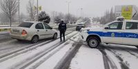 ترافیک سنگین در ۵ محور اصلی و بارش برف و باران در ۱۲ استان/ ۶ محور مسدود است
