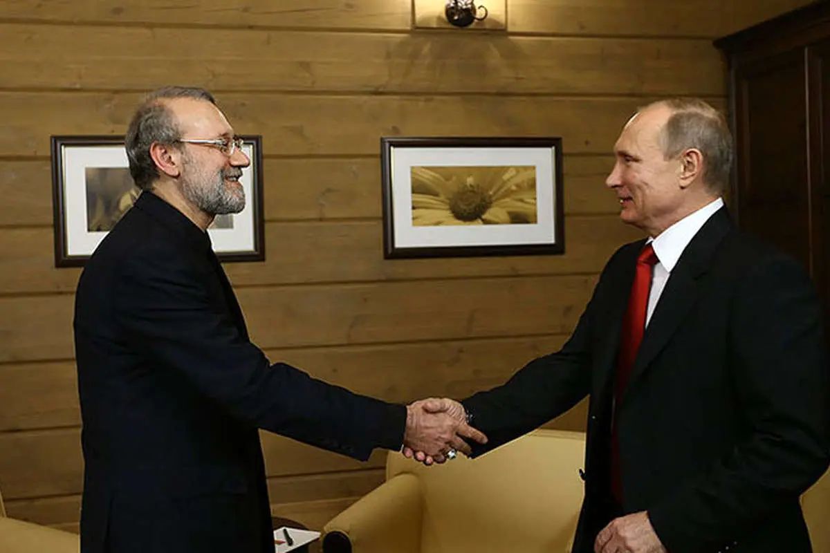 لاریجانی با پوتین دیدار کرد