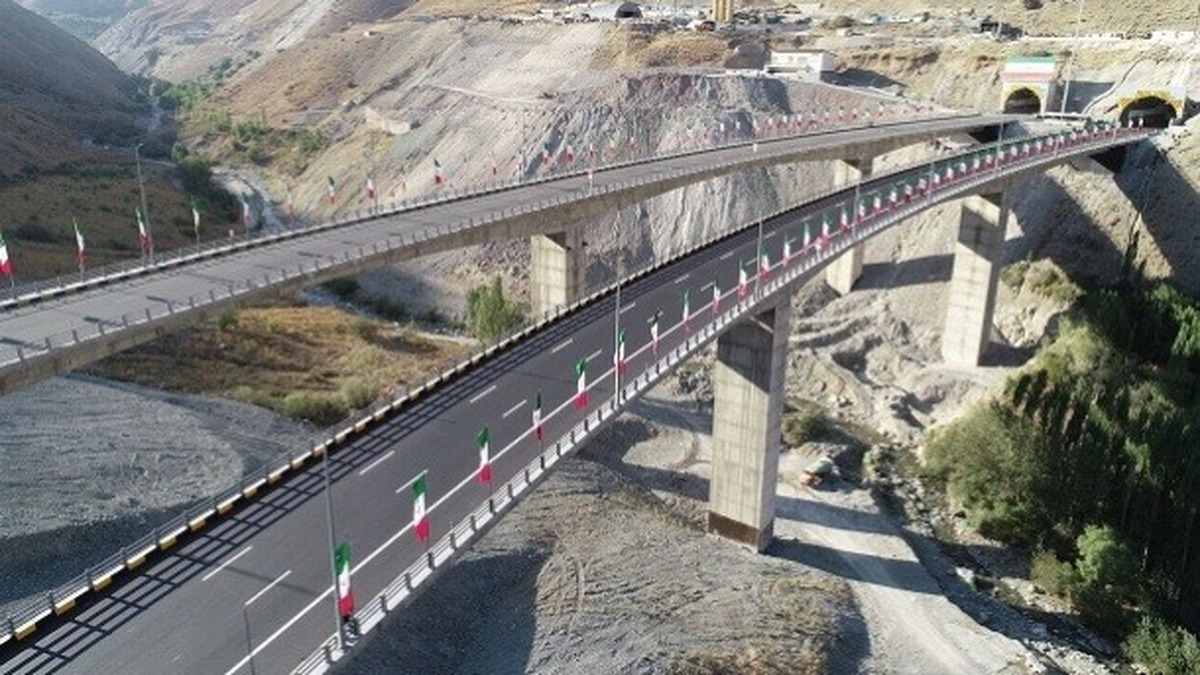 آزادراه تهران – شمال ۶ سال دیگر به اتمام می‌رسد