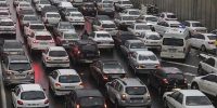 ترافیک سنگین تا قلب پایتخت کشیده شد