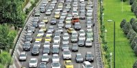 ترافیک سنگین در محورهای تهران قم