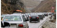 ترافیک در مبادی ورودی به مازندران سنگین شد