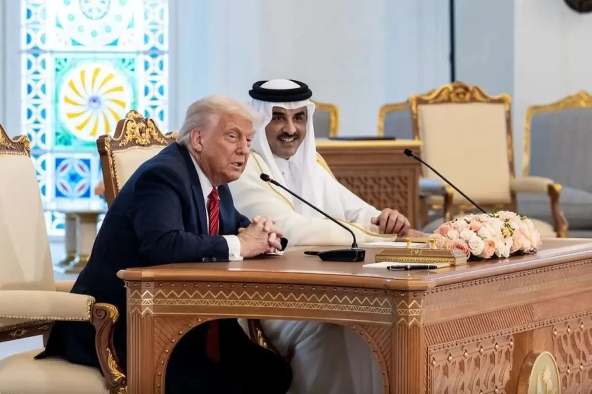 گفت‌وگوی تلفنی امیر قطر با ترامپ پیش از دیدار با نتانیاهو