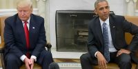 ترامپ زوج اوباما را میمون خواند