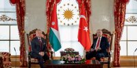 رایزنی اردوغان و پادشاه اردن درباره پرونده‌های سوریه، غزه و ایران