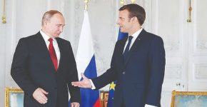 ماکرون به دنبال مذاکره با پوتین