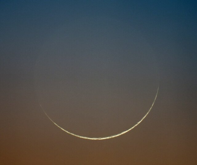 هلال ماه رمضان رؤیت شد