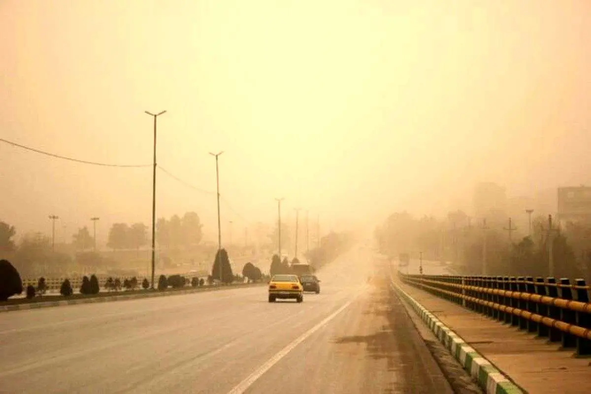 هواشناسی: گرد و خاک ۹ استان را در بر می‌گیرد