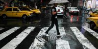 وزش باد شدید همراه با رگبار و رعد و برق در تهران