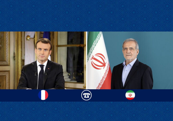 توئیت مکرون پس از گفتگو با پزشکیان؛ تنگه هرمز را باز کنید