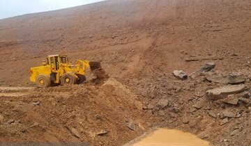 انسداد این آزادراه به دلیل حمله هوایی