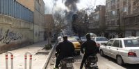 انفجار در خیابان شاهین شمالی تهران، ۱۰ خودرو دچار آسیب شد انفجار در خیابان شاهین شمالی تهران، ۱۰ خودرو دچار آسیب شد