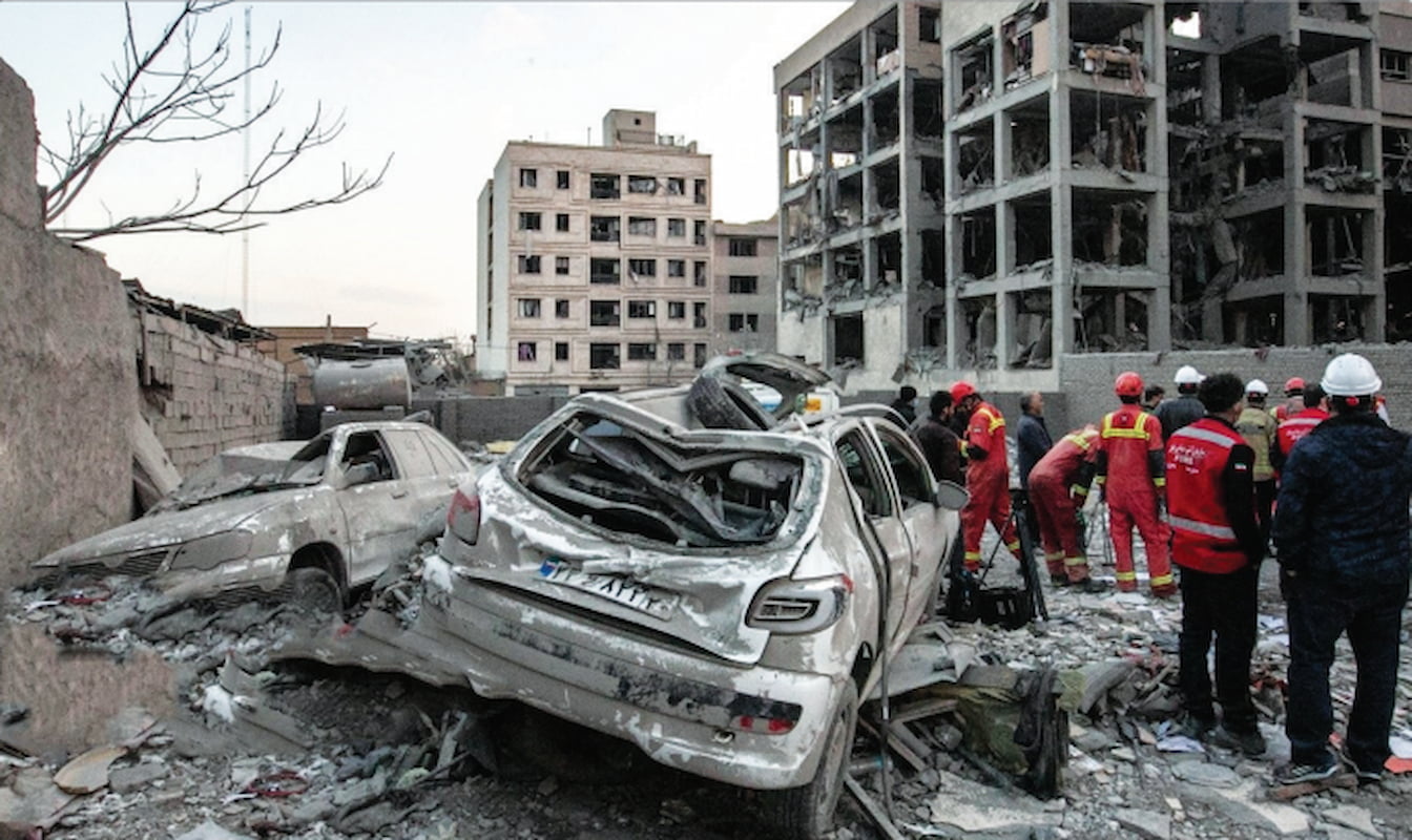 ایران در قاب دود