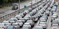 ترافیک سنگین در آزادراه تهران – شمال