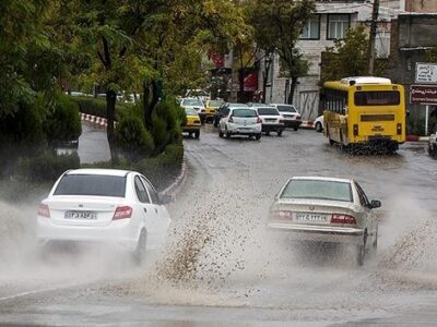 تشدید بارش در ۱۸ استان/ وزش باد شدید و ارتفاع موج در آب‌های جنوب کشور