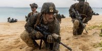 ۲۵۰۰ تفنگدار دریایی آمریکا وارد خاورمیانه شدند