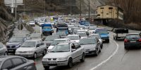ترافیک در این مسیرهای جاده چالوس و هراز قفل شد