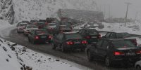 هشدار به مسافران شمالی؛ برف و مه‌گرفتگی در جاده چالوس و هراز