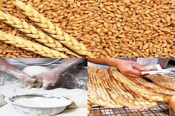 ذخایر آرد به اندازه کافی برای نانوایی‌ها موجود است