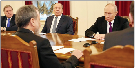 تلاش مسکو برای دستیابی تهران به صلح