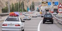 وضعیت ترافیکی در جاده چالوس و هراز + ۸ محور مسدود