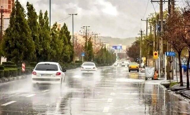 وضعیت جاده‌های کشور؛بارش باران در محورهای ۹ استان