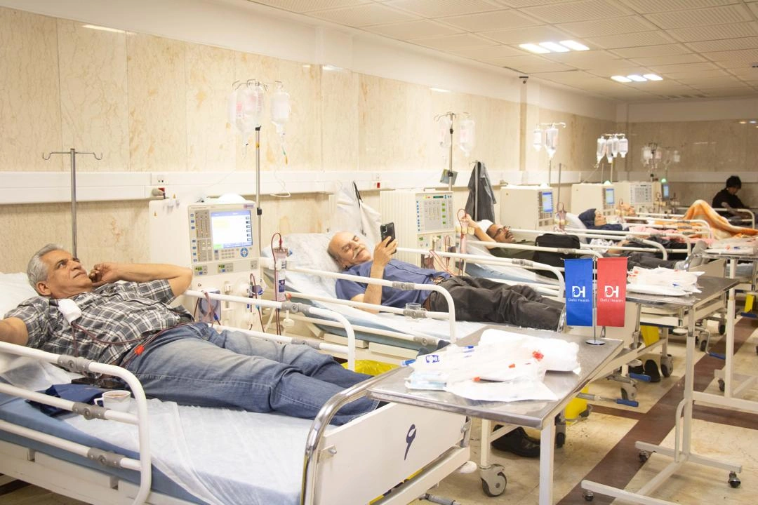 فعالیت دائمی بخش دیالیز «دالیز سلامت» در طول جنگ