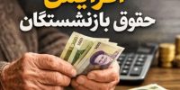 خبر مهم برای بازنشستگان؛ اعلام زمان تعیین افزایش حقوق ۱۴۰۵ خبر مهم برای بازنشستگان؛ اعلام زمان تعیین افزایش حقوق ۱۴۰۵