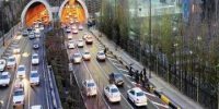 انسداد شبانه یک تونل پایتخت