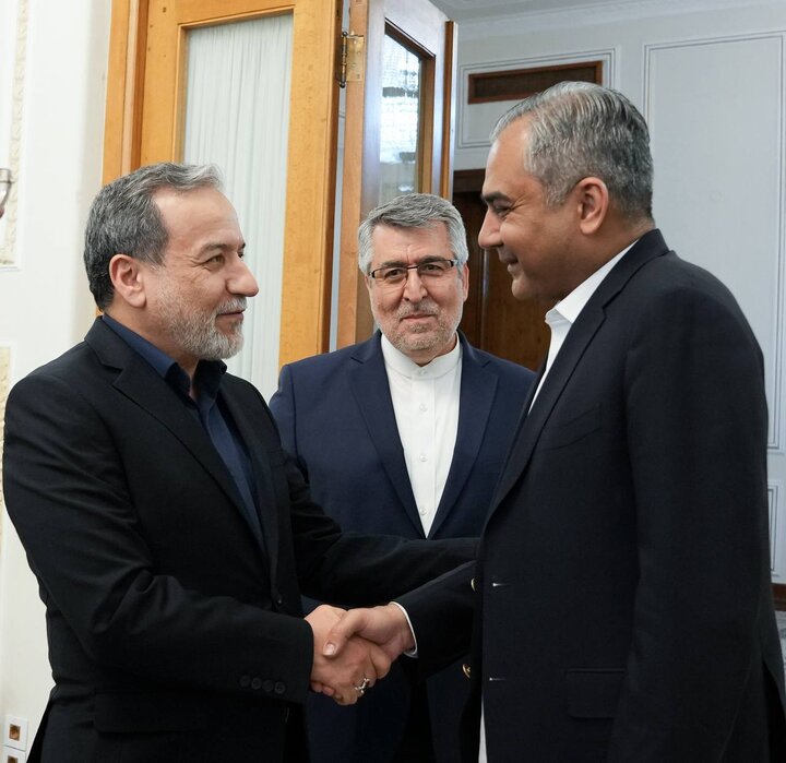 دیدار مجدد وزیر کشور پاکستان با عراقچی