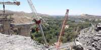 بازدید استاندار البرز از روند بازسازی پل B۱