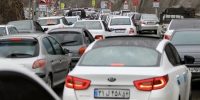 باران و مه در جاده چالوس؛ ترافیک سنگین در هراز باران و مه در جاده چالوس؛ ترافیک سنگین در هراز
