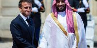 گفت‌وگوی تلفنی بن سلمان و مکرون درباره تحولات منطقه