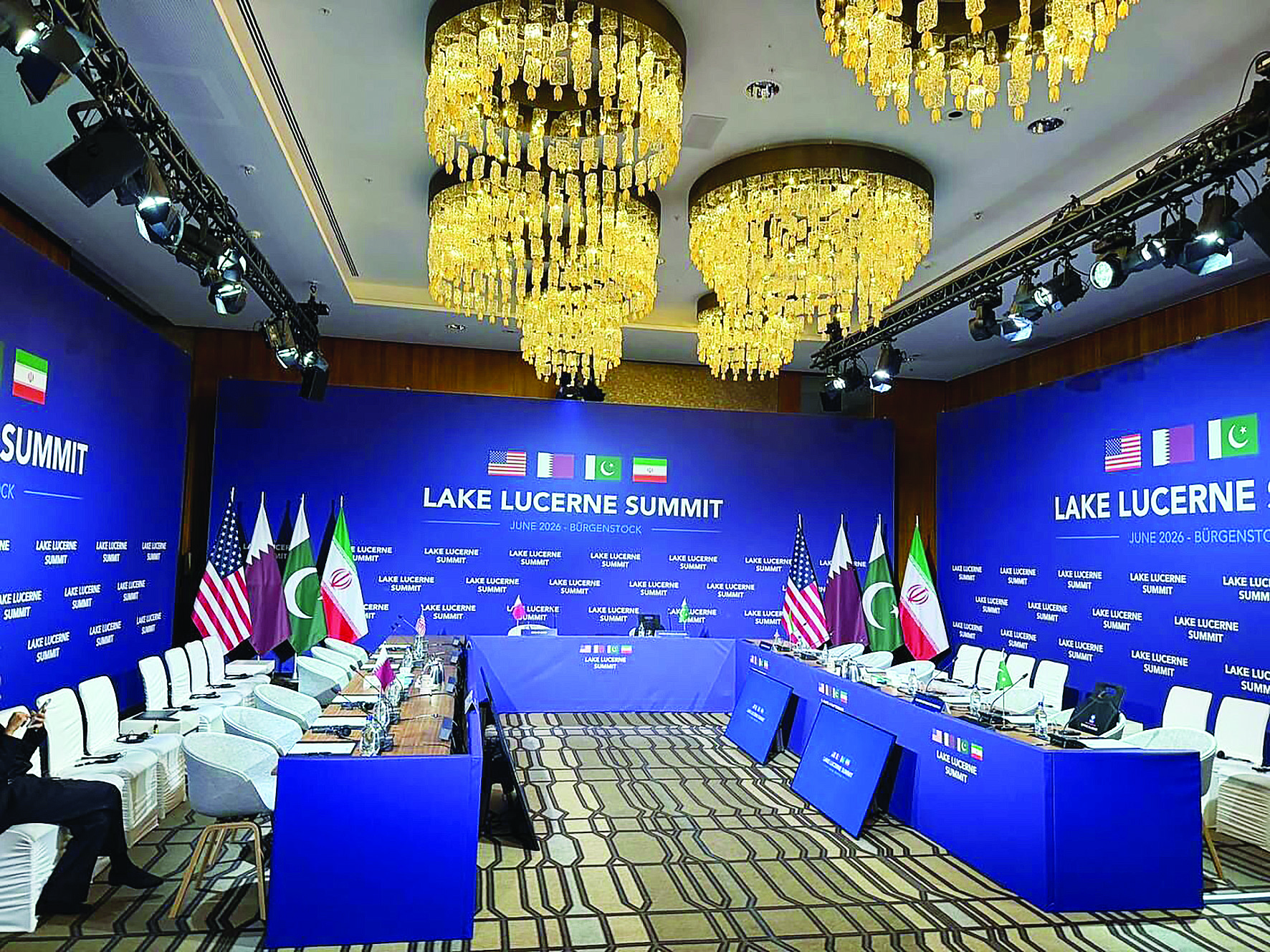 آغاز نشست «دریاچه لوسرن» برای توافق تهران- واشنگتن