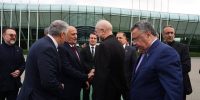 قالیباف باکو را به مقصد تهران ترک کرد