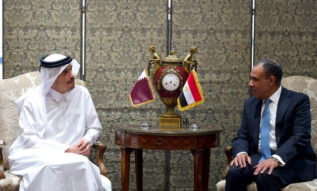 گفت‌وگوی تلفنی وزیران خارجه قطر و مصر درباره مذاکرات ایران و آمریکا