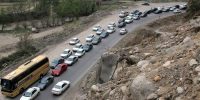 وضعیت ترافیک در جاده چالوس و هراز؛ محورهای مسدود