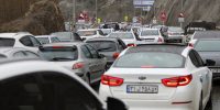کندوان یکطرفه شد/ ترافیک سنگین در محورهای خروجی مازندران