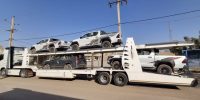 نخستین محموله خودرو از مبدأ گمرک خسروی ترانزیت شد نخستین محموله خودرو از مبدأ گمرک خسروی ترانزیت شد