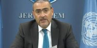هشدار مقام : بحران کرانه باختری رو به وخامت است