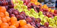 آخرین قیمت رسمی میوه و سبزی؛ خیار، گیلاس و انگور در صدر گرانیها آخرین قیمت رسمی میوه و سبزی؛ خیار، گیلاس و انگور در صدر گرانیها